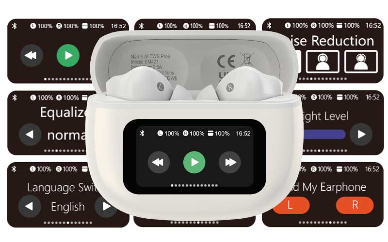 スマートディスプレイ搭載ケース